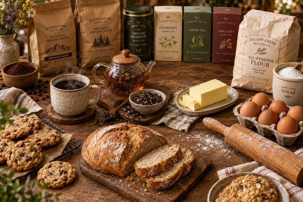 Canadian Holiday Gift Ideas for Tea Lovers, Coffee Drinkers and Home Bakers