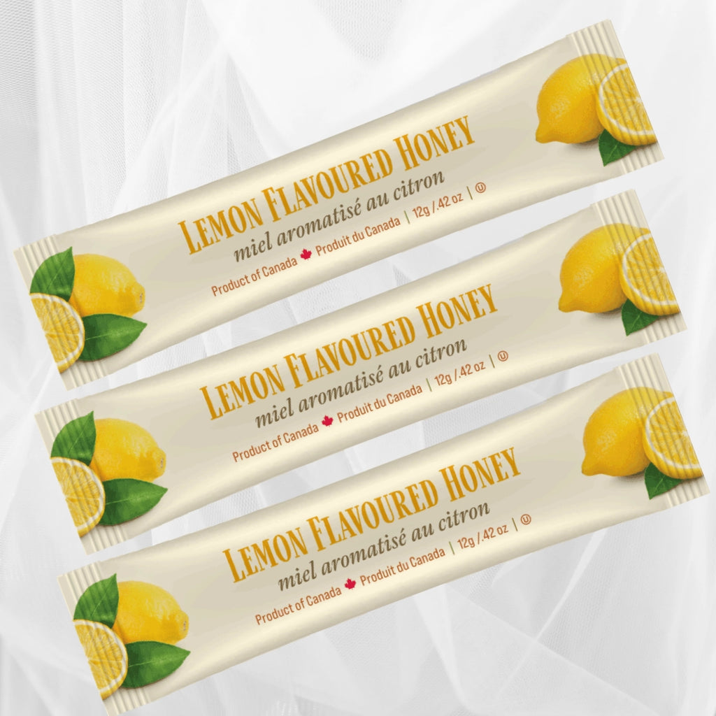 Individual Honey Squeeze Tube - Lemon Flavoured - Ou Kosher