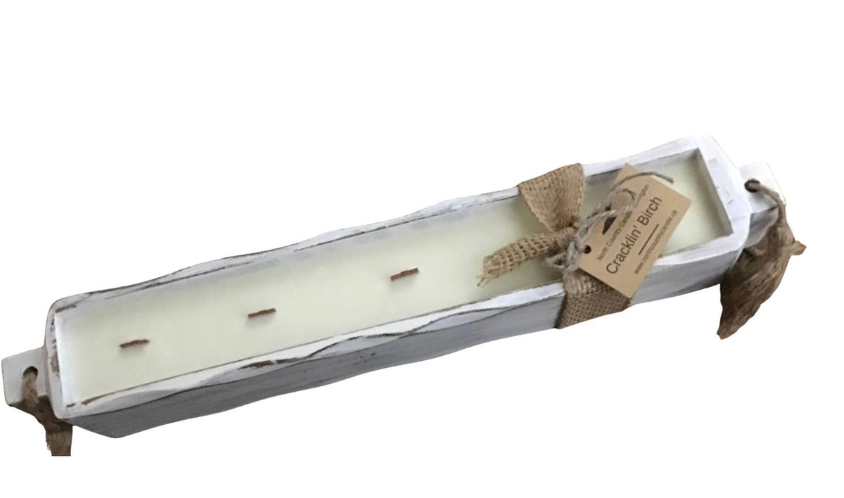 Distressed Candle Tray - Cracklin’ Birch