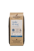 Wake & Wag | Light Roast | 1lb Bag | Organic Coffee: Ground