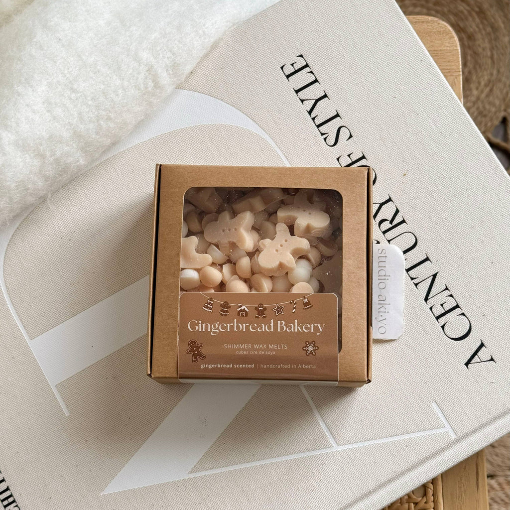 Gingerbread Bakery Wax Melt Scoopies | Holiday Nostalgia