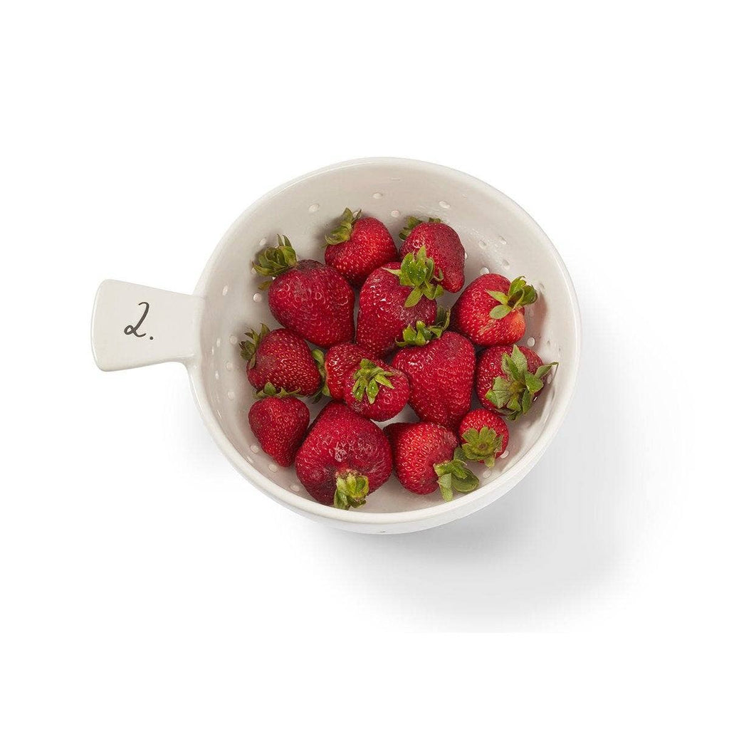 Rae Dunn Stem Print Colander Set of 2