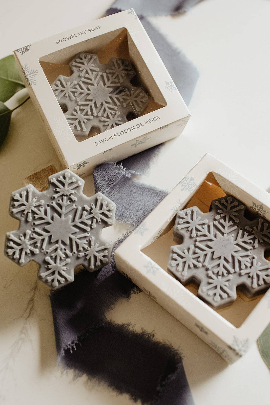Snowflake Soap Bar - Made in Canada