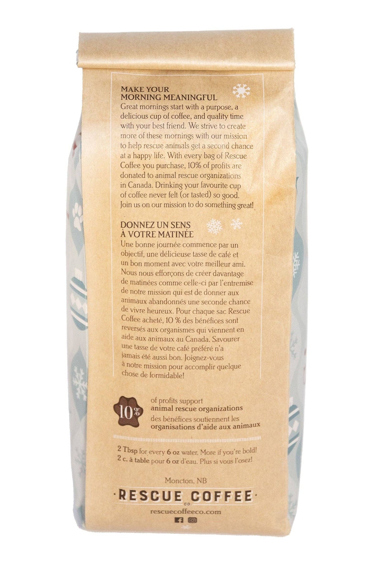 Howl-iday Blend| Medium Roast | 1lb Bag | Organic Coffee: Whole bean