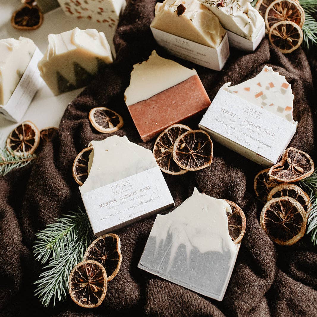 Winter Citrus Soap Bar - Made in Canada