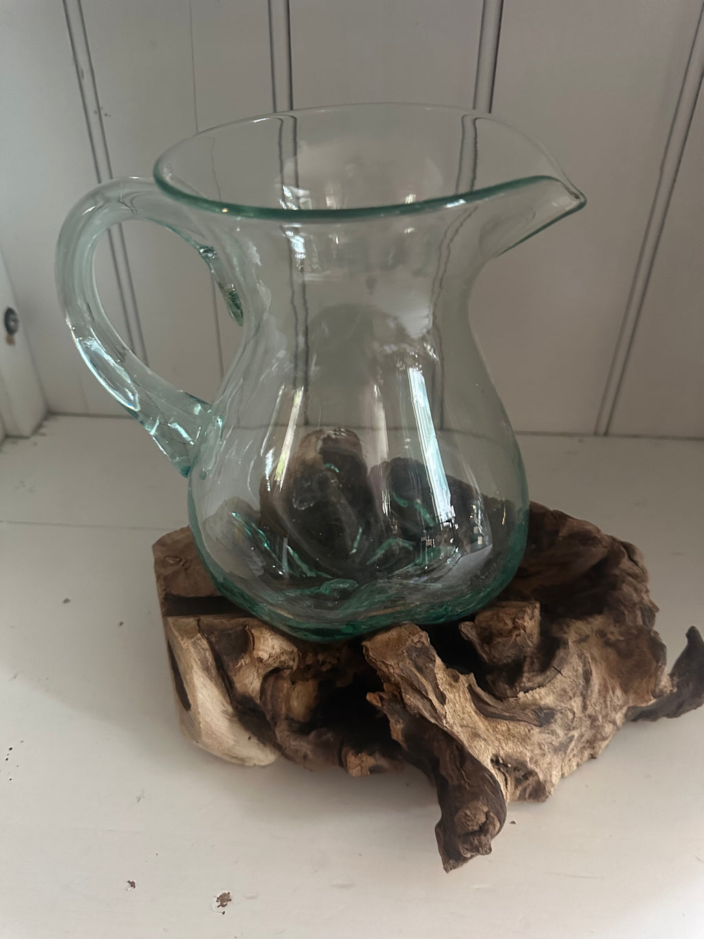 Root Glass Water Jug