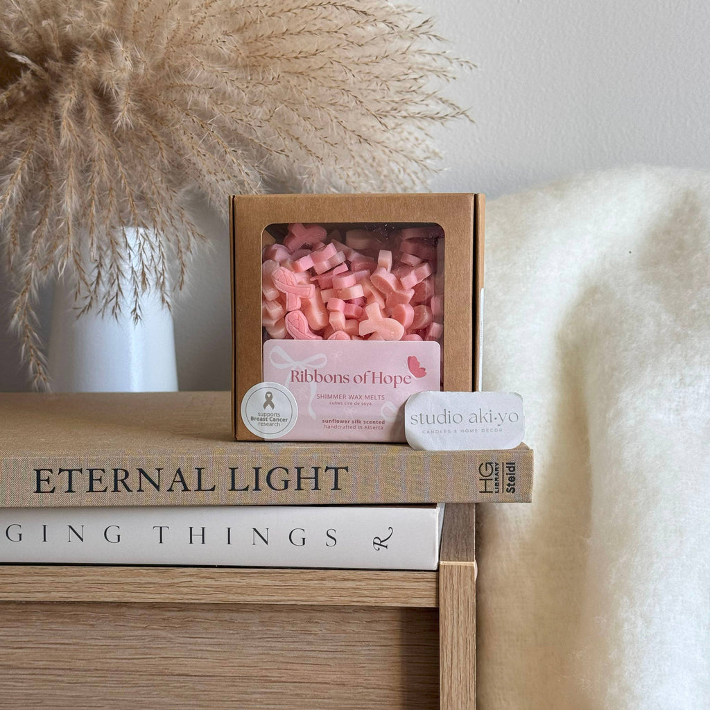 Ribbons of Hope — Wax Melt Scoops | Supports Cancer Research