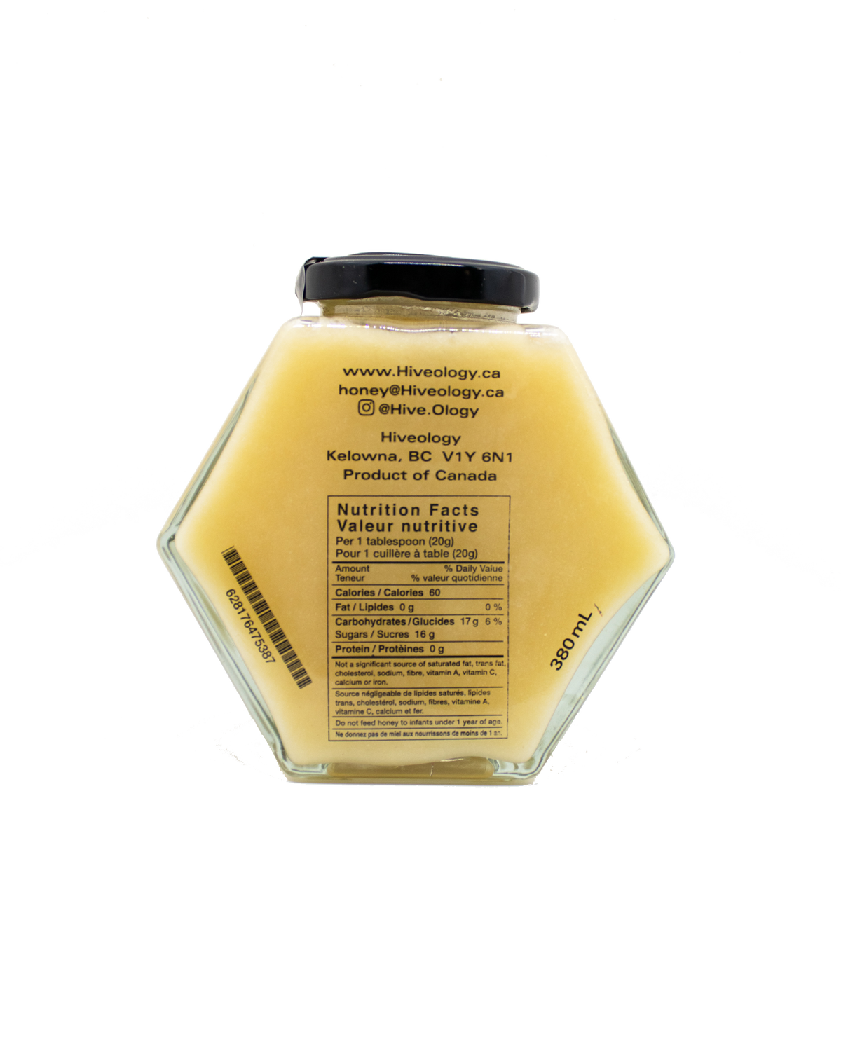 Lemon Infused Creamed Honey: Mini (100ml)