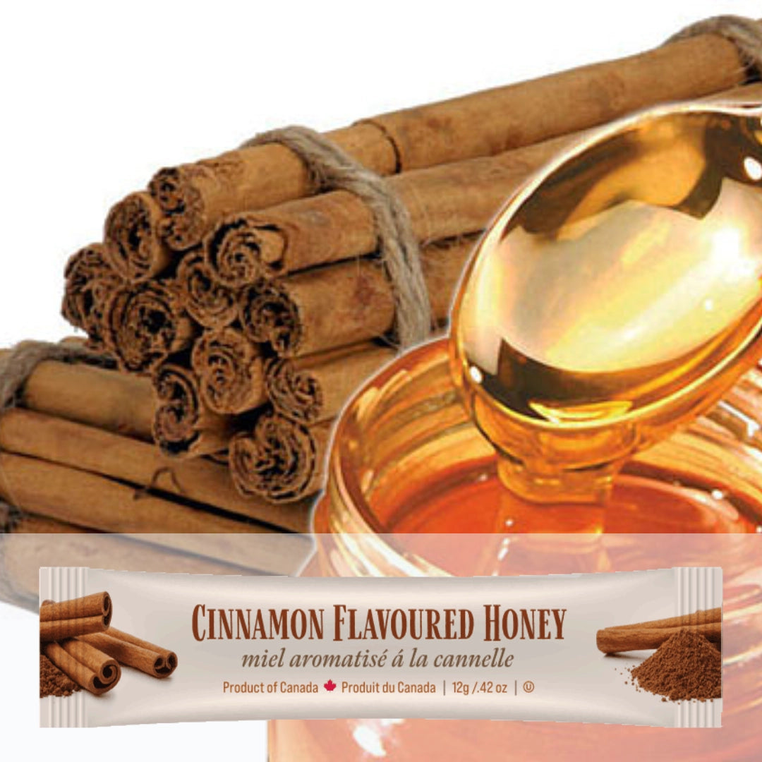 Individual Honey Squeeze Tube - Cinnamon Flavoured - Ou Kosher