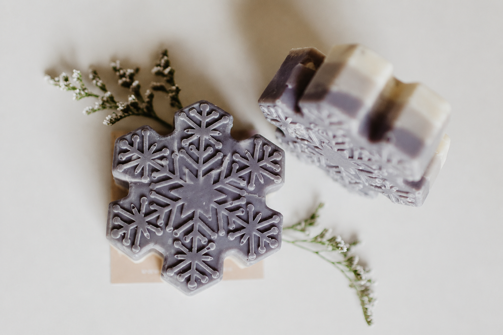 Snowflake Soap Bar - Made in Canada