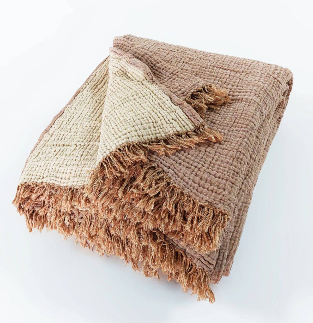 Muslin Gauze Blanket: Cinnamon