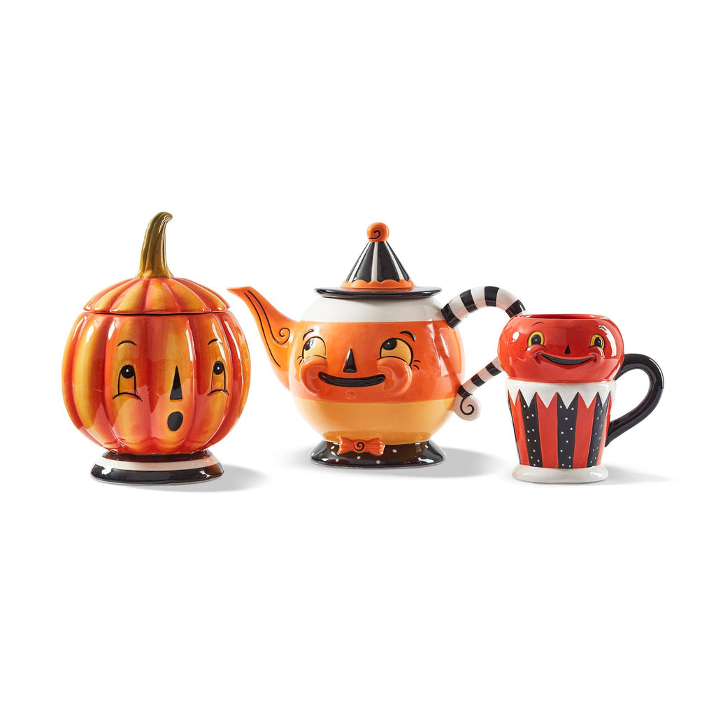 Johanna Parker Carnival Cottage Pumpkin Teapot