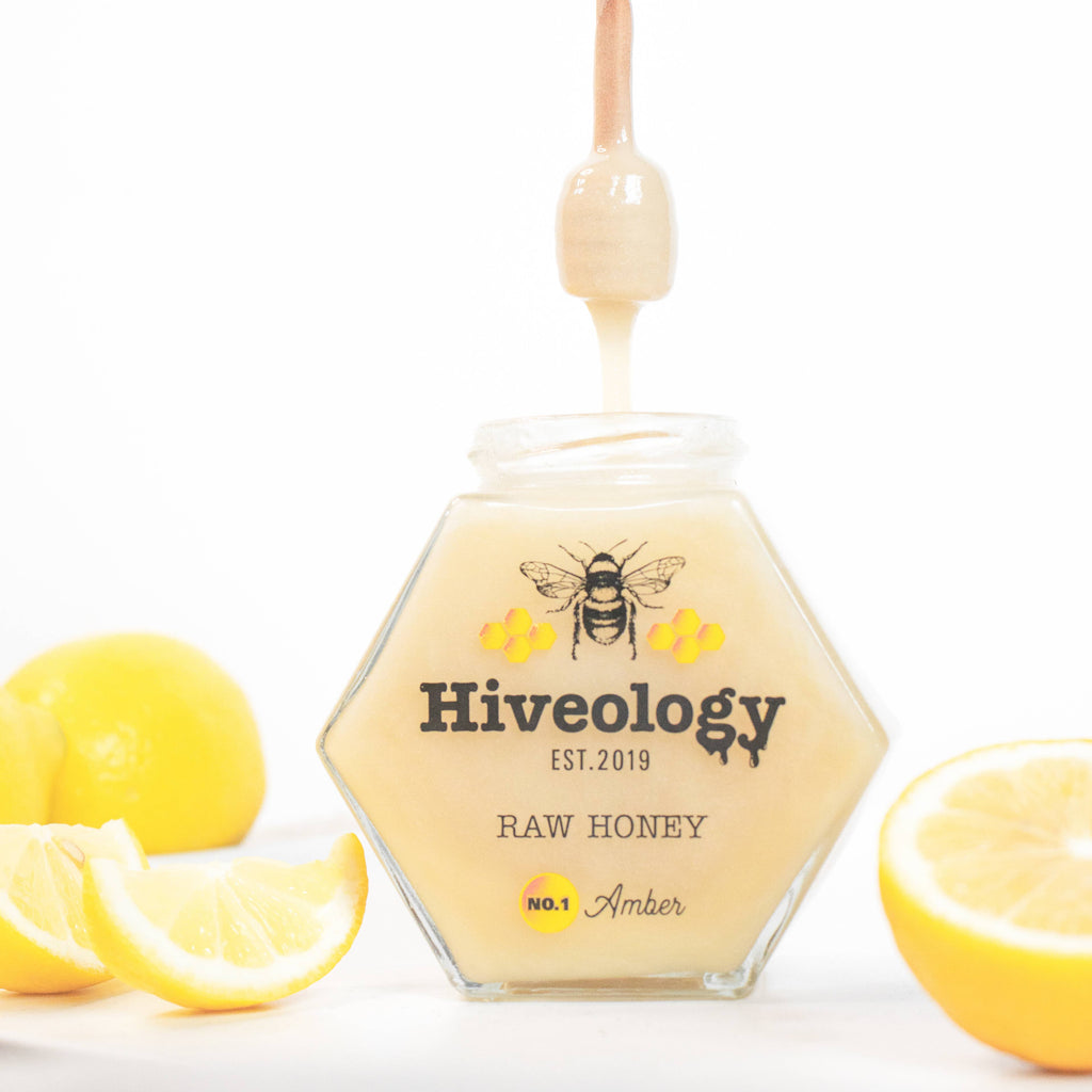 Lemon Infused Creamed Honey: Mini (100ml)