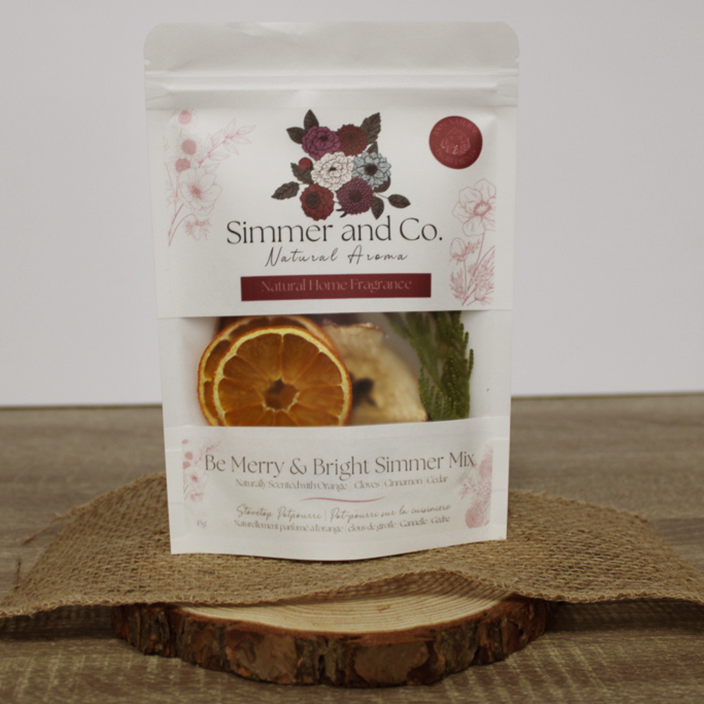 Be Merry & Bright Simmer Pot Mix, Limited Edition Holiday Aroma