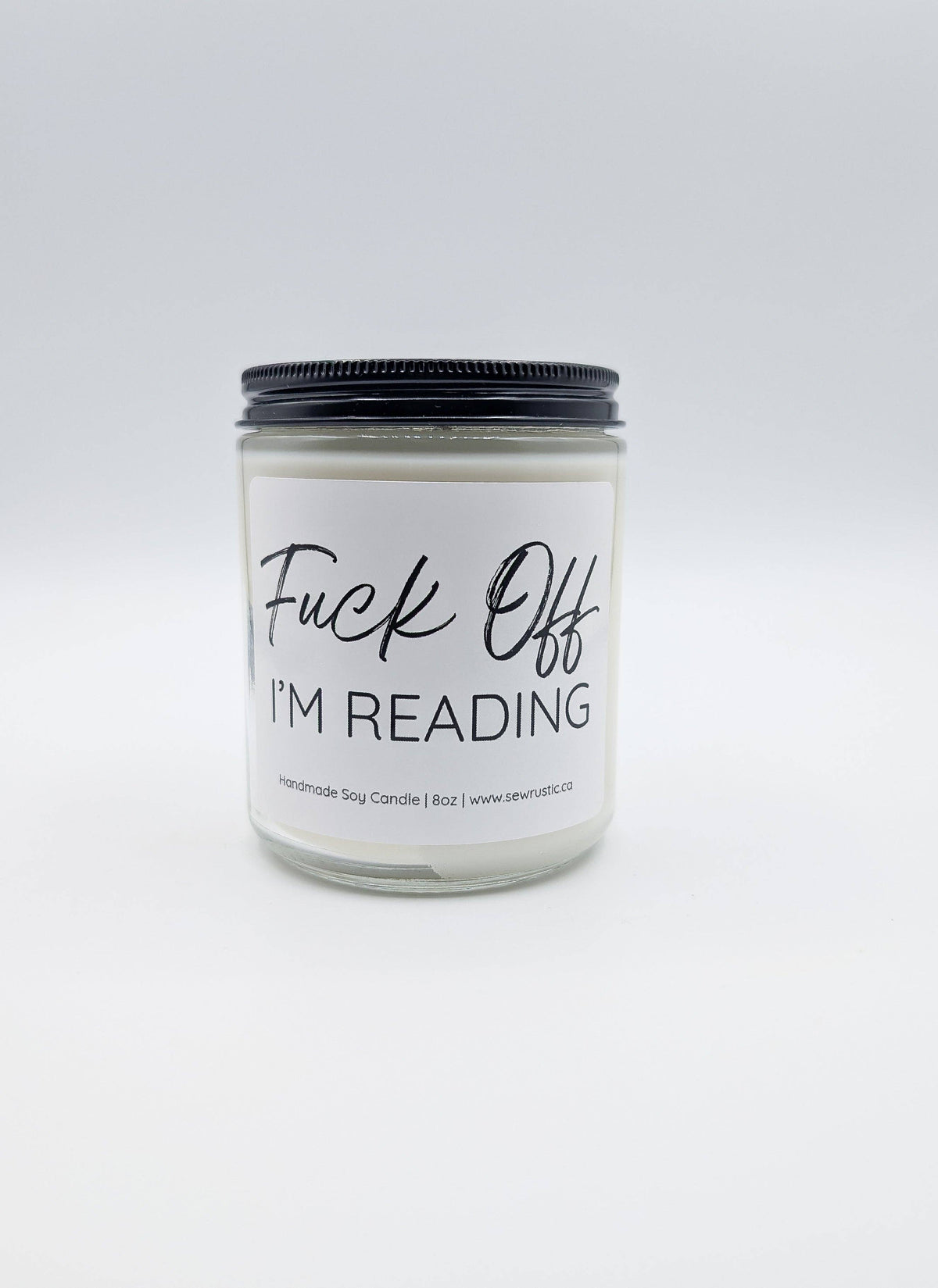 F Off I'm Reading - Candle