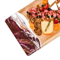 Acacia Charcuterie Board : Raspberry White Gold / Bread Board