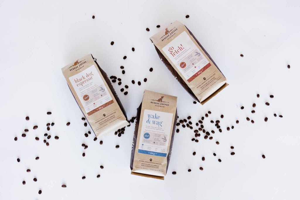 Bark & Bite | Very Dark Roast | 1lb Bag | Organic Coffee: Whole bean