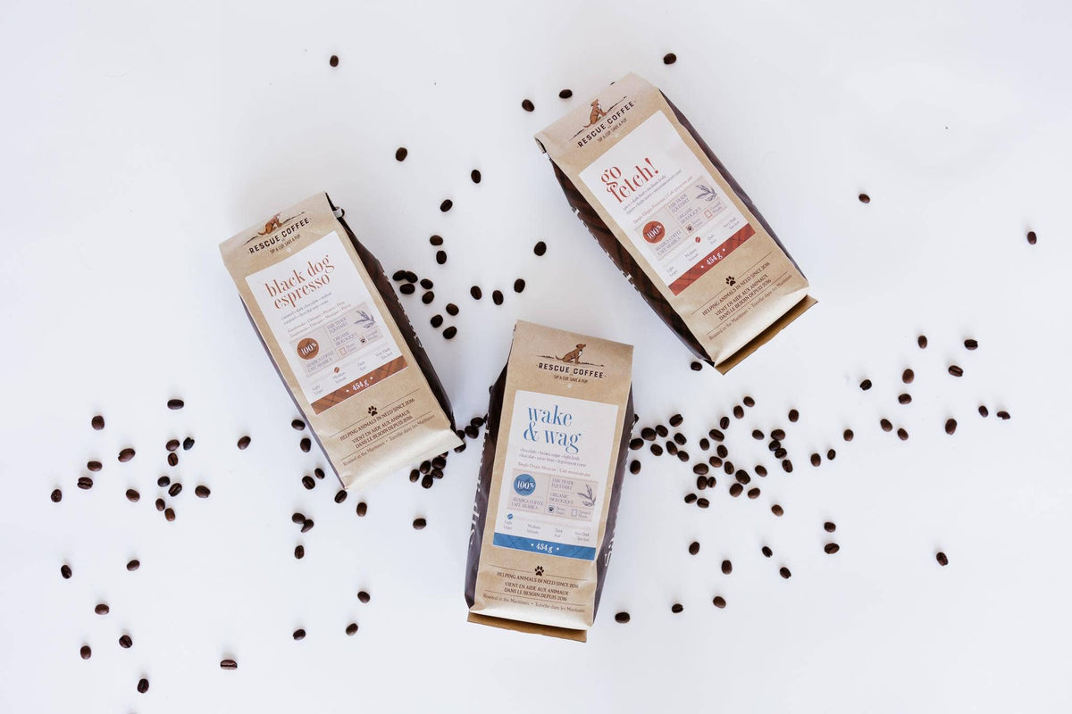 Bark & Bite | Very Dark Roast | 1lb Bag | Organic Coffee: Whole bean