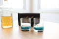 Resin Accented Whisky Glasses - Ocean Vibes
