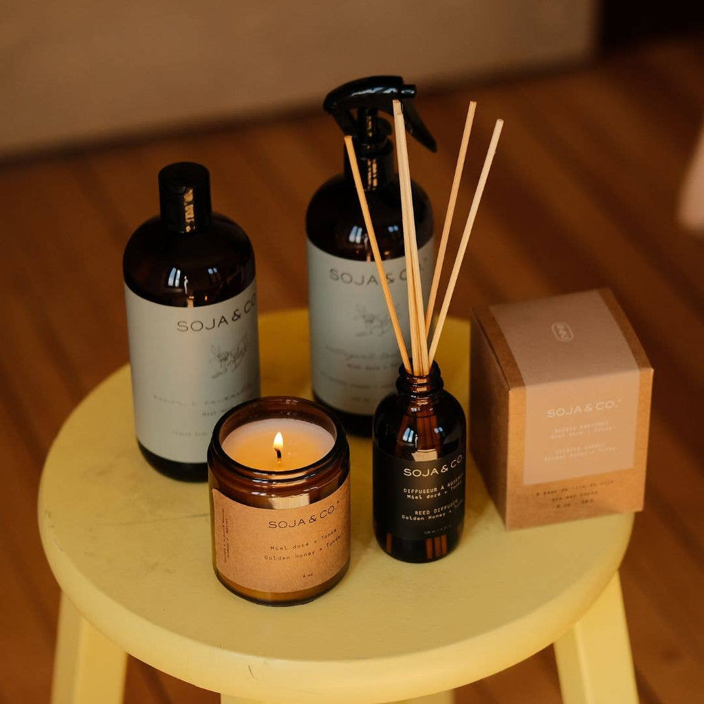 Reed Diffuser | Golden Honey + Tonka: 120ml