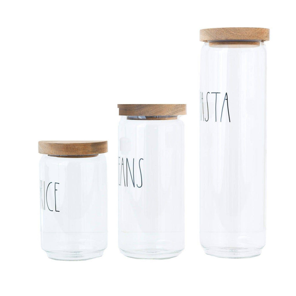 Rae Dunn Artisan Borosilicate Glass Canister
