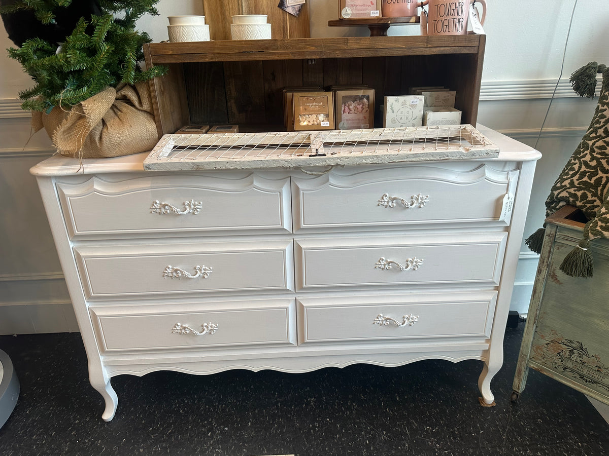 Refinished Wood Dresser
