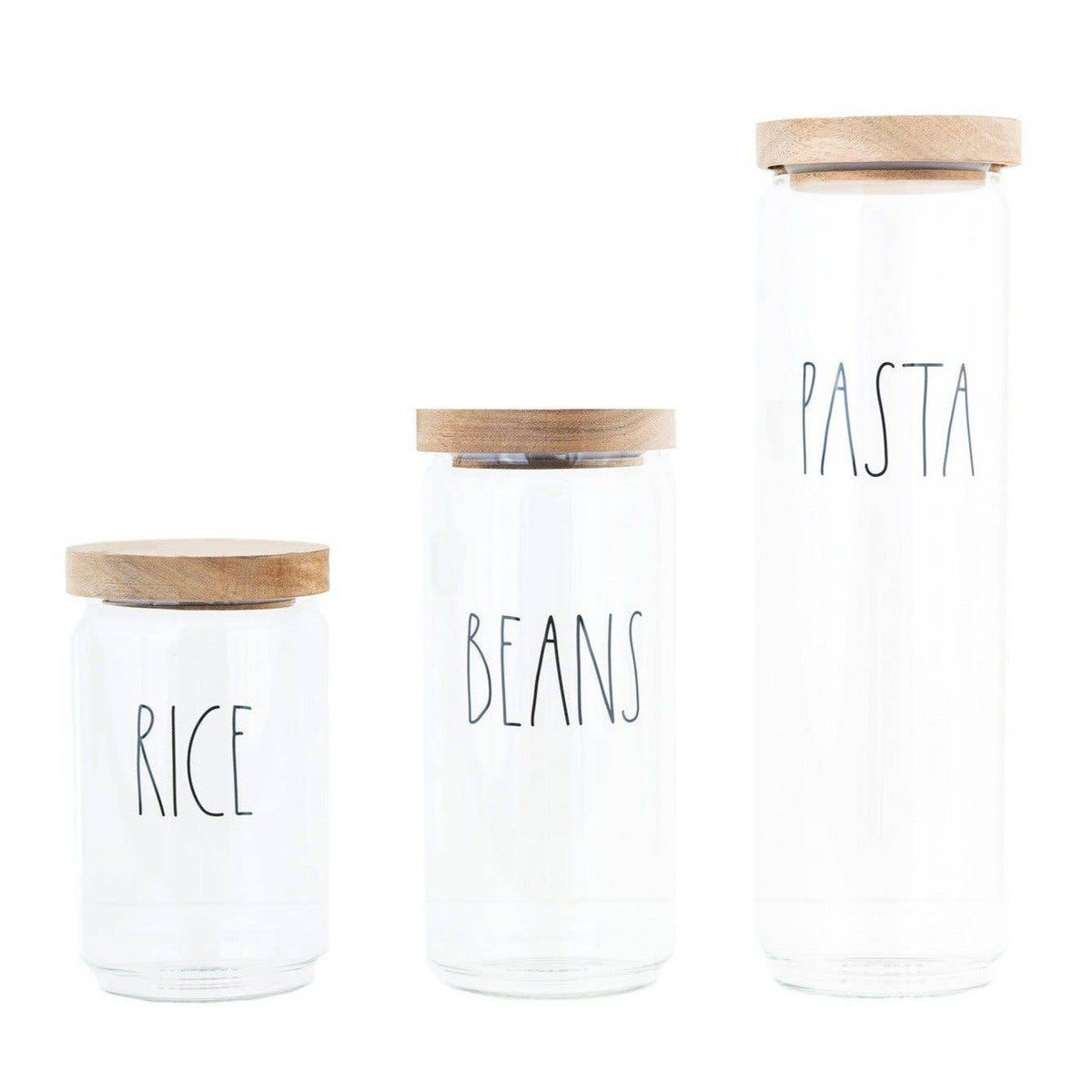 Rae Dunn Artisan Borosilicate Glass Canister