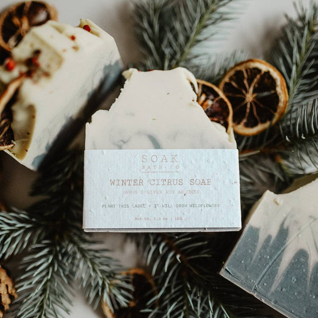 Winter Citrus Soap Bar - Made in Canada