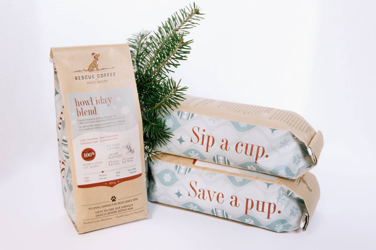 Howl-iday Blend| Medium Roast | 1lb Bag | Organic Coffee: Whole bean