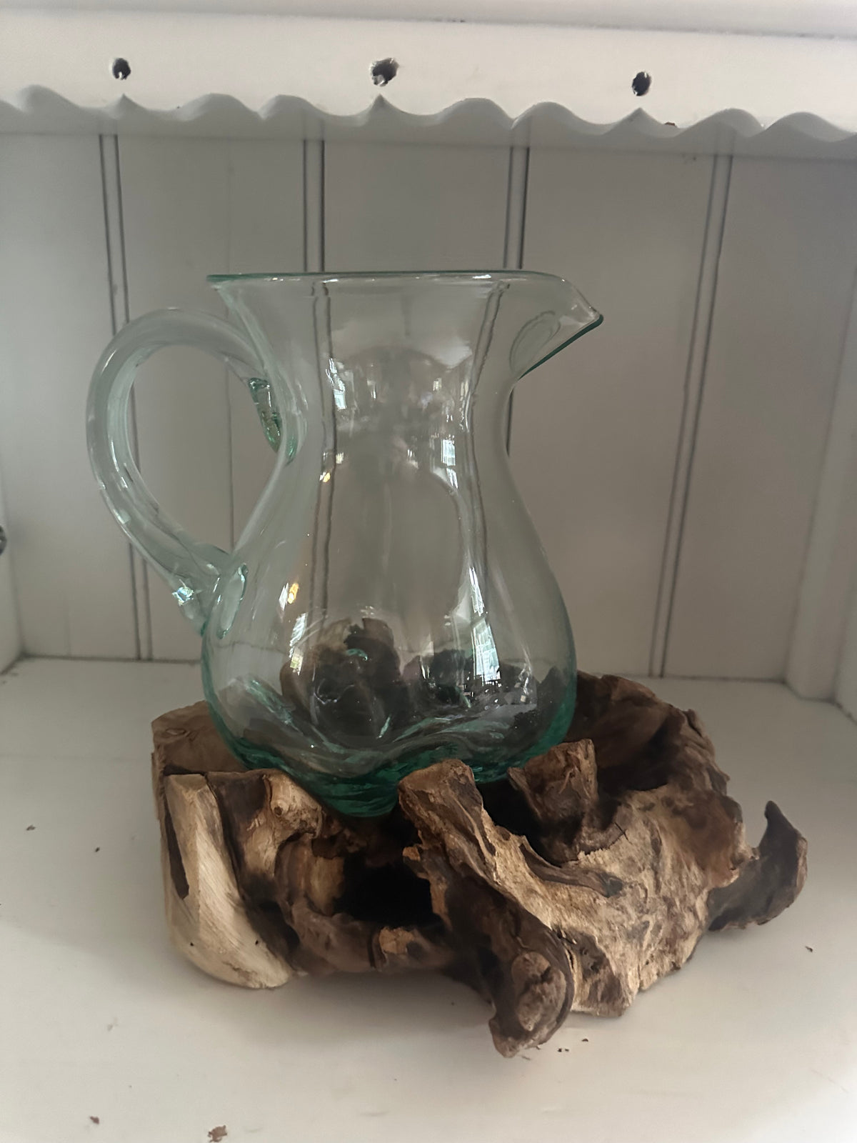 Root Glass Water Jug