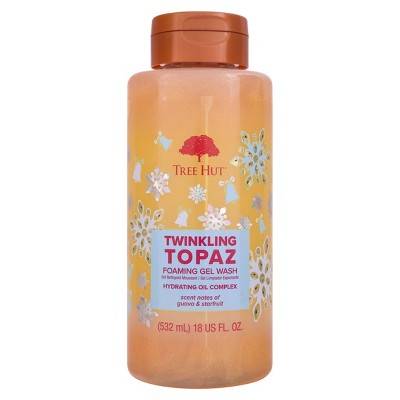 Tree Hut Twinkling Topaz Exclusive Foaming Gel Body Wash (18 fl oz)