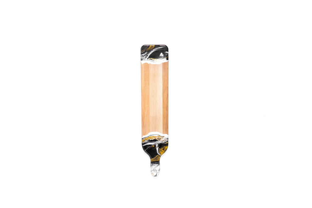 Maple Black White Gold / Baguette Board
