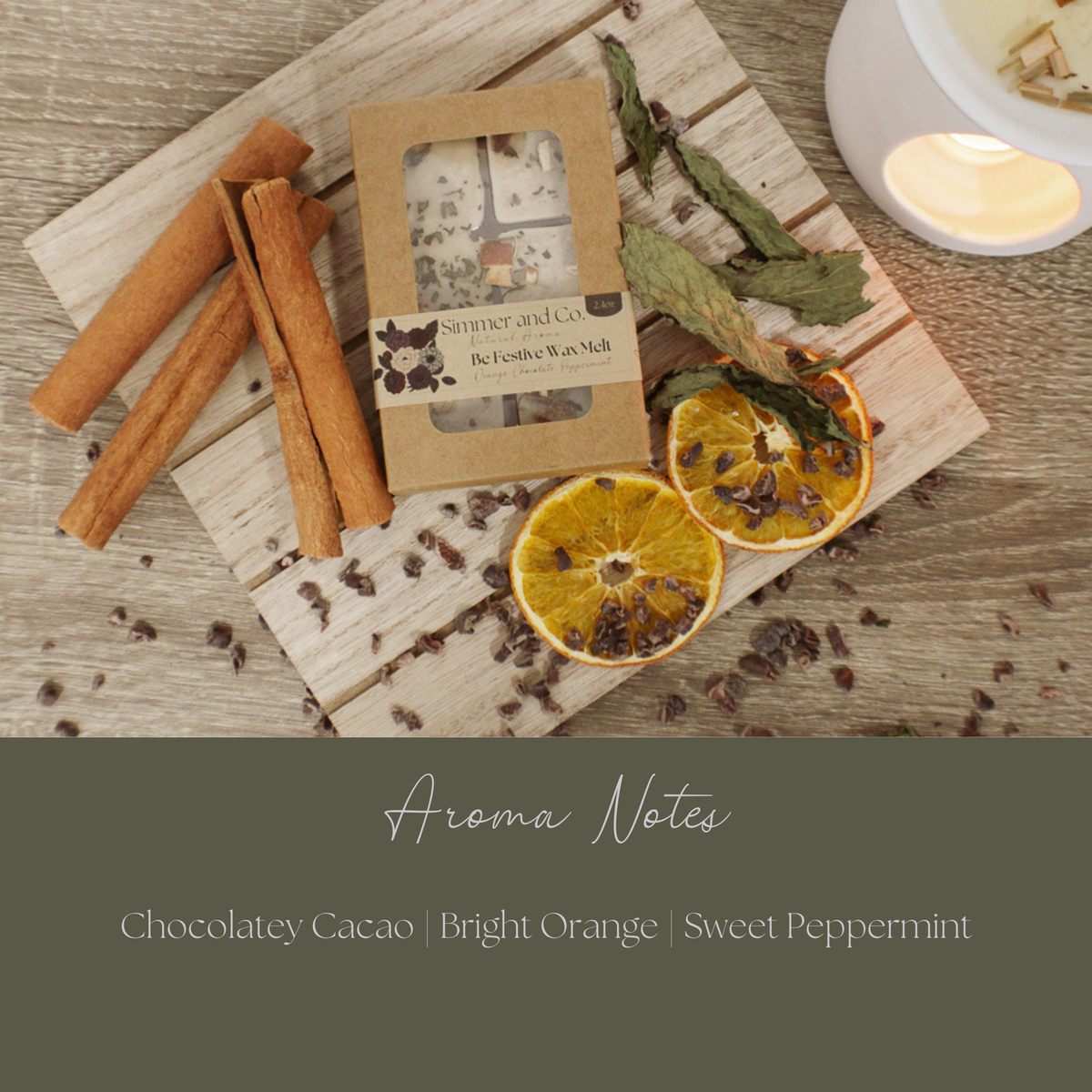 Holiday Trio Wax Melts, Large Format