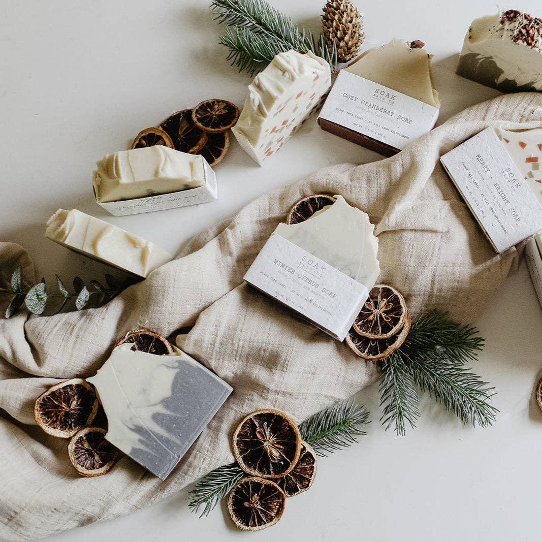 Winter Citrus Soap Bar - Made in Canada
