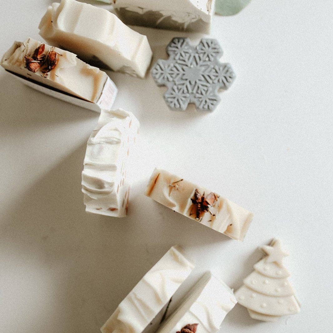 Snowflake Soap Bar - Made in Canada