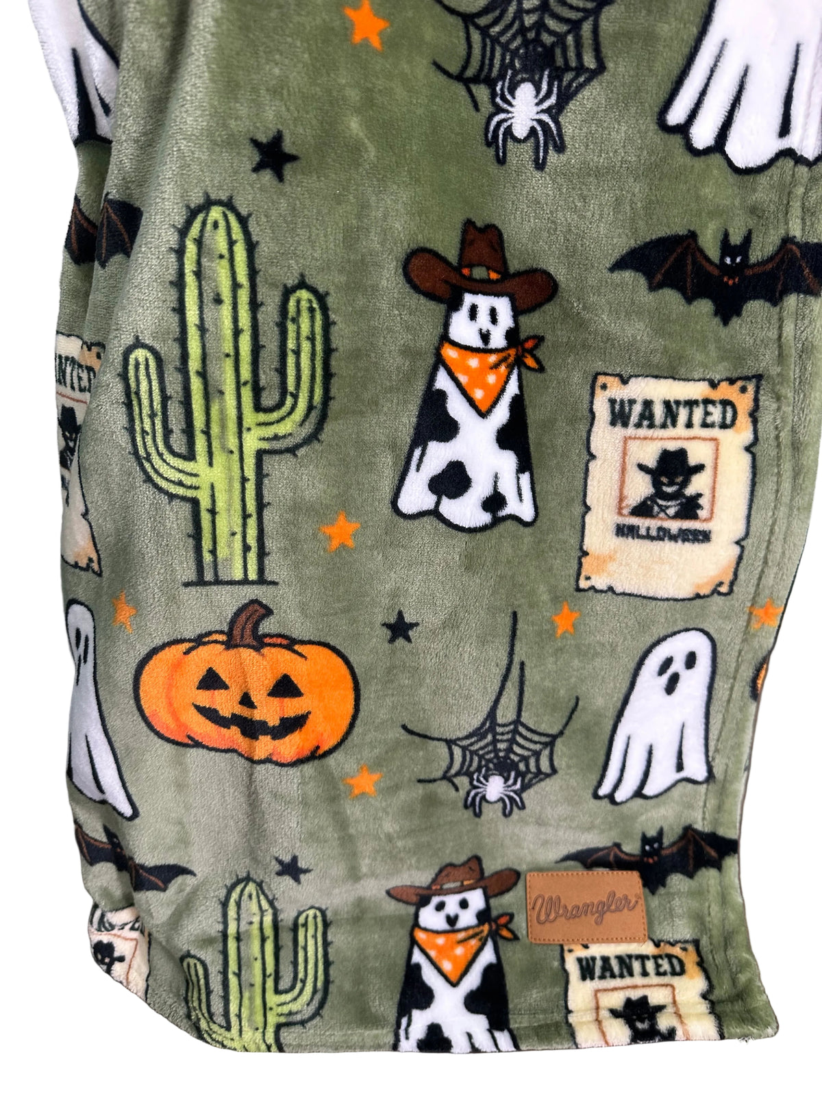 Wrangler Halloween Throw blanket