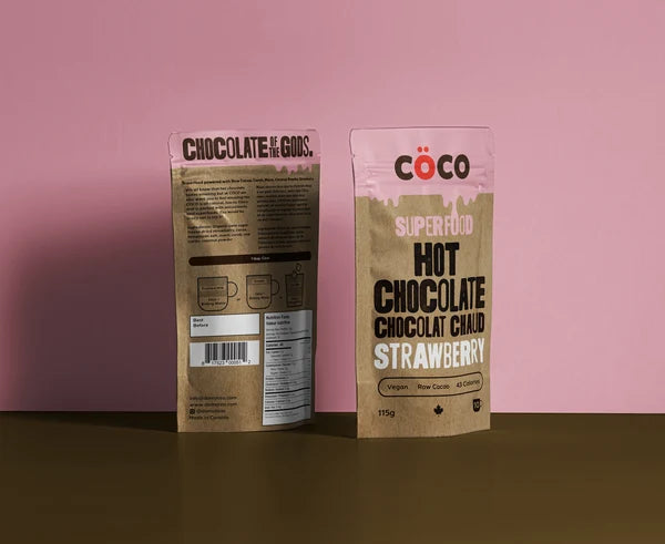 COCO Strawberry Superfood Hot Chocolate