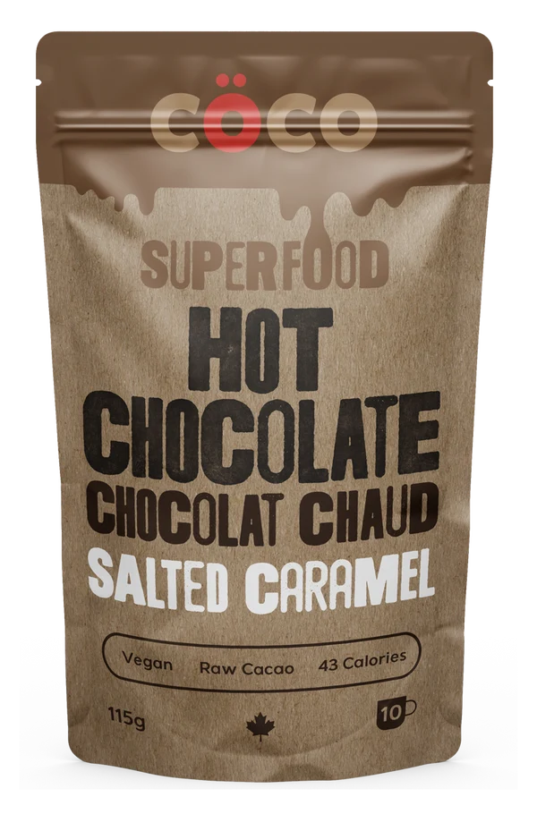 COCO Salted Caramel Vegan Superfood Hot Chocolate
