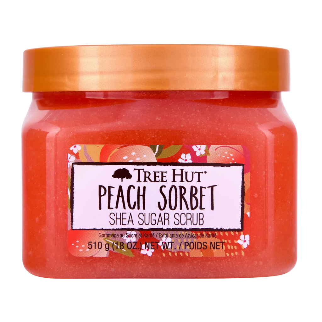 Tree Hut Peach Sorbet Shea Sugar Scrub