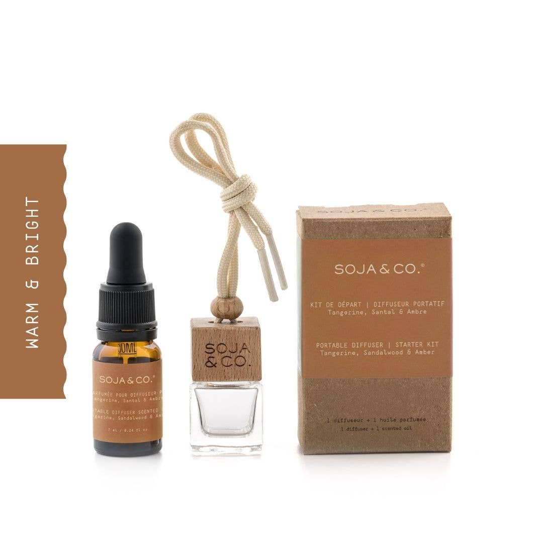 Portable diffuser | Tangerine, Sandalwood & Amber