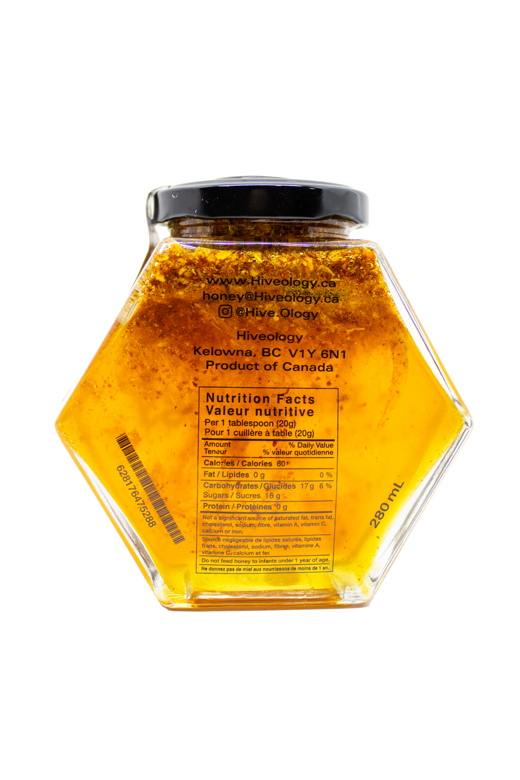 Garlic Infused Honey: Regular (280ml)