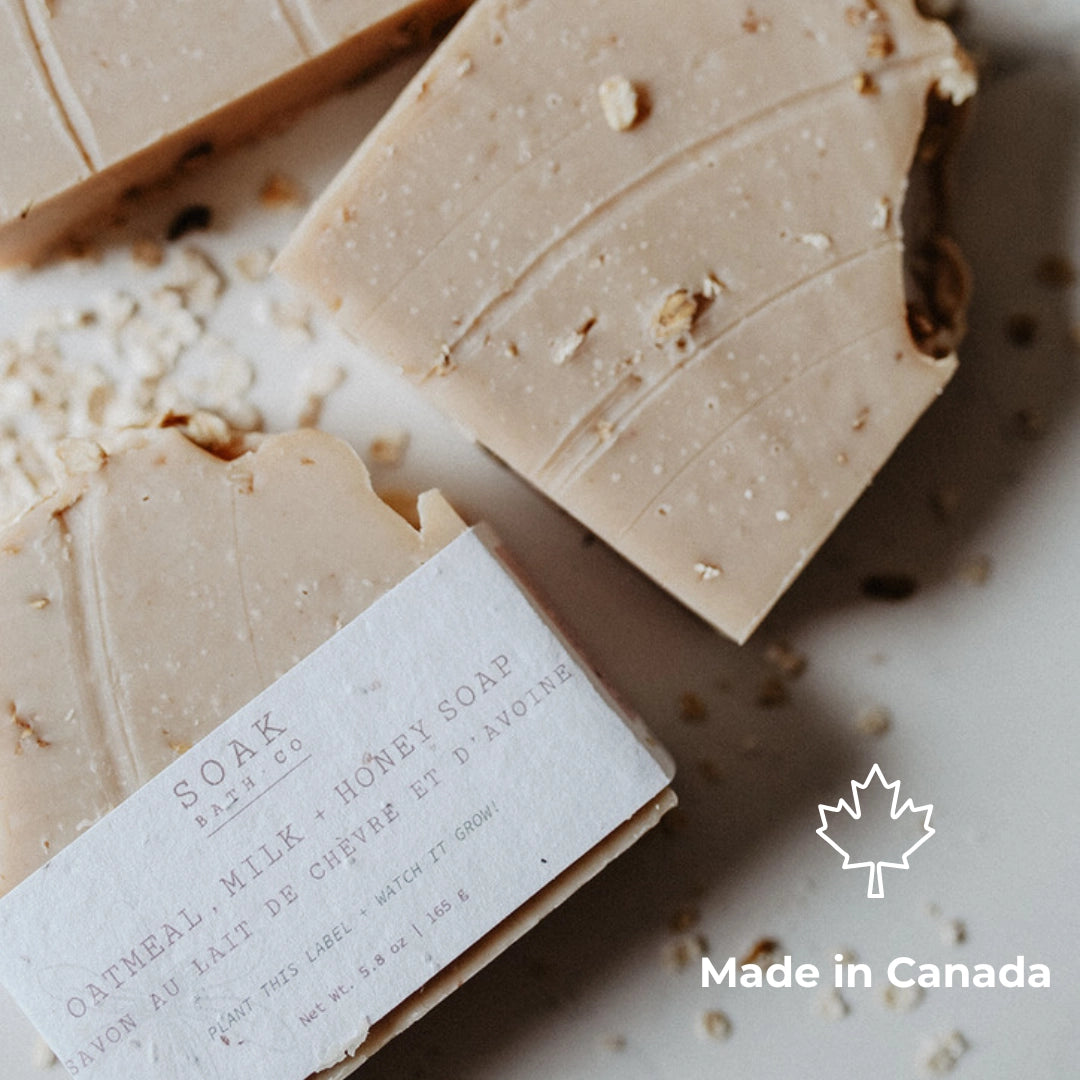 Oatmeal, Milk and Honey Soap Bar