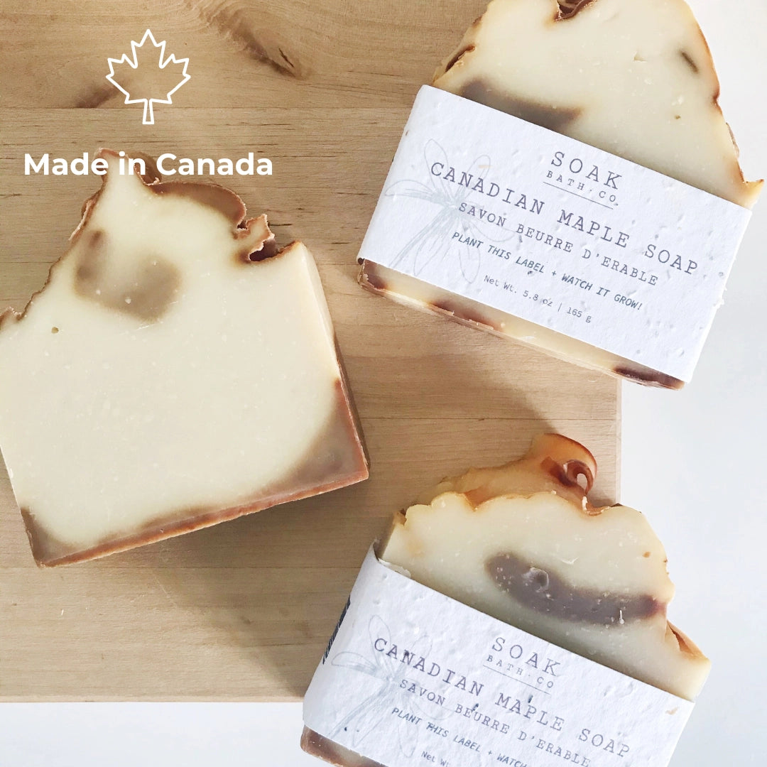 Canadian Maple Soap Bar