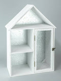 Rustic Tall Chicken Coop Cabinet