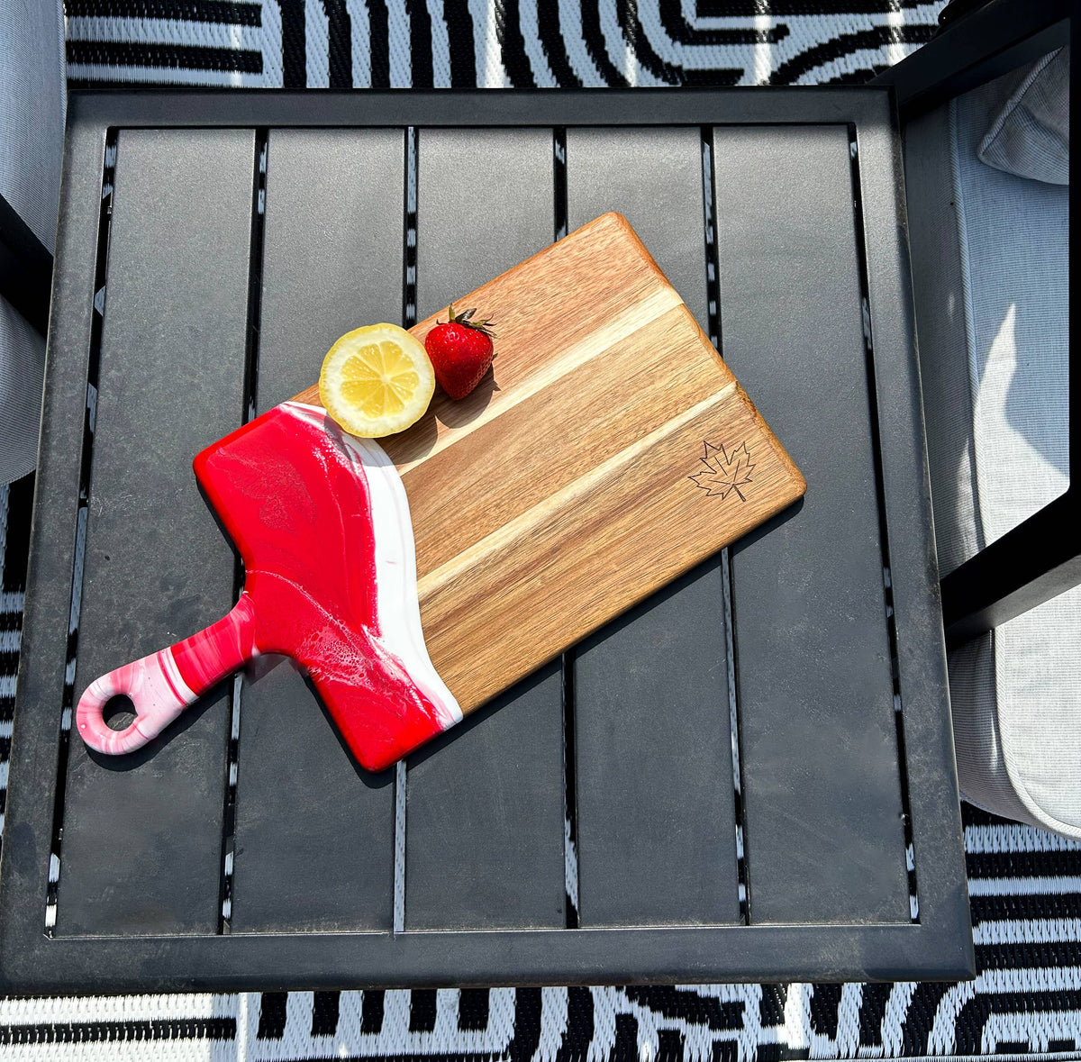 Canada Day Charcuterie Board