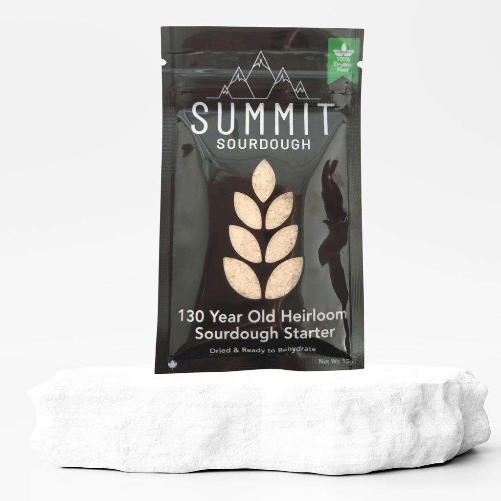 ORGANIC 130 Year Old Summit Sourdough Starter Kit