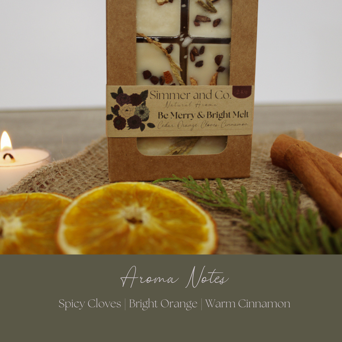 Holiday Trio Wax Melts, Large Format