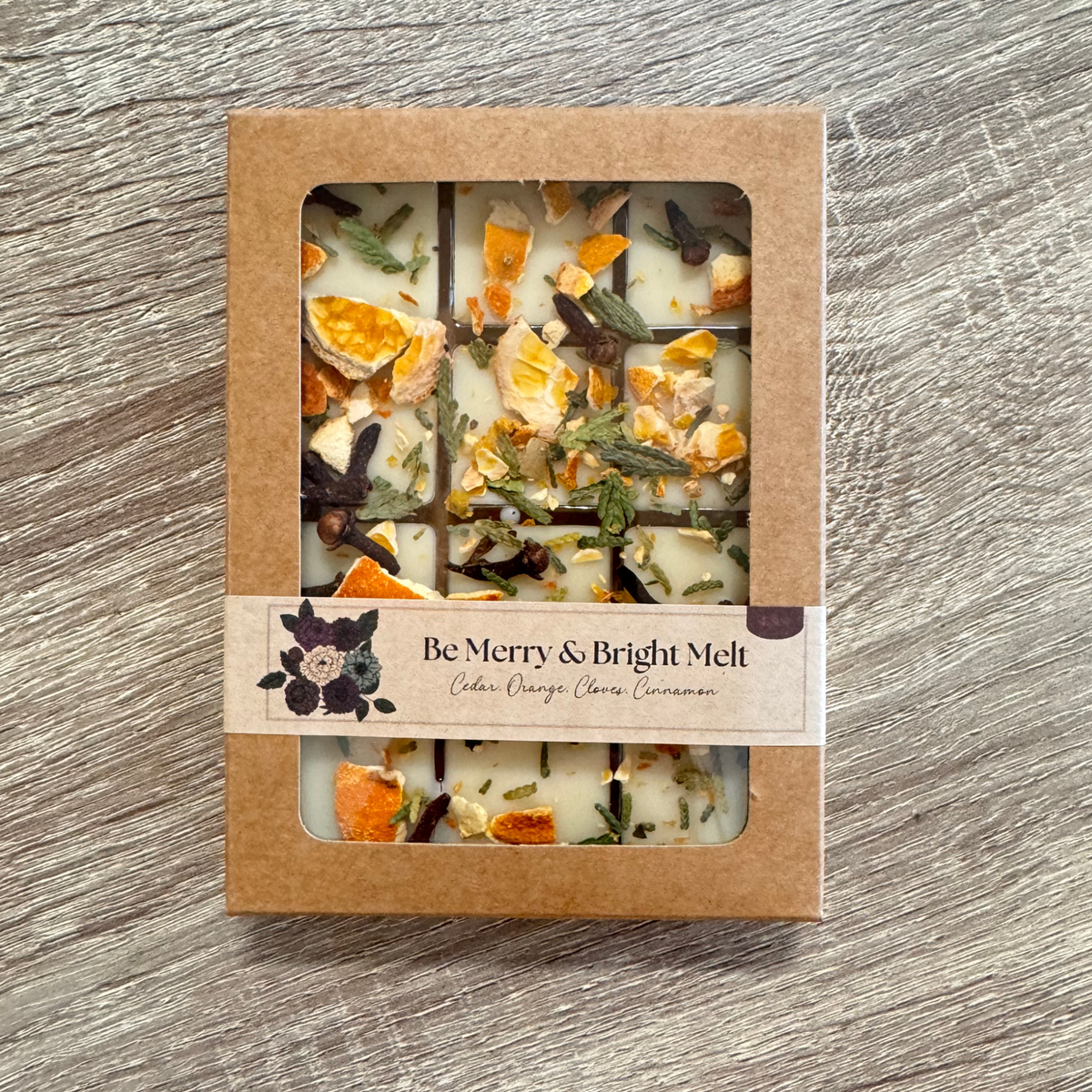 Be Merry & Bright Simmer Wax Melt, Large Format