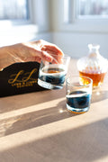 Resin Accented Whisky Glasses