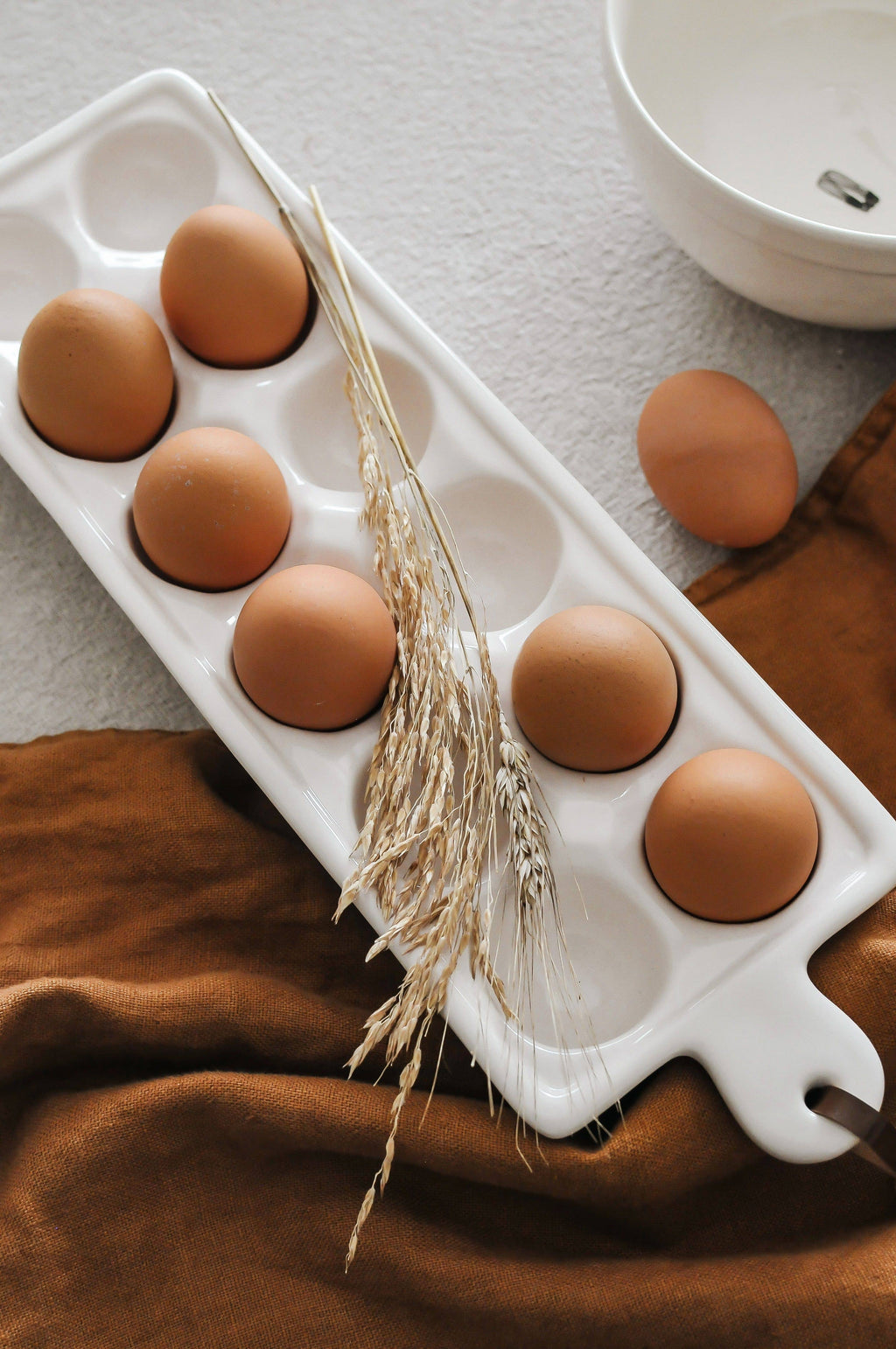 Rae Dunn Stem Print Egg Tray